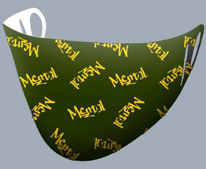 Mental Hamster Accessories Khaki/Yellow Mental Mental Hamster Face Cloth