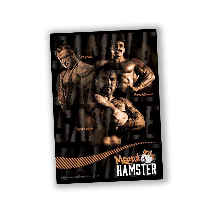 Mental Hamster Accessories Not Signed Limited Edition Poster - Lee Priest, Samir Bannout & Aarron Lambo
