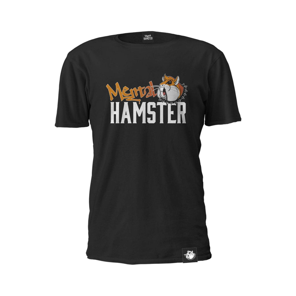 Mental Hamster Clothing Small / Black Mental Hamster Logo Tee